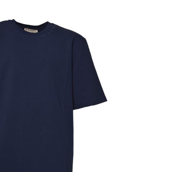 26SS 마르니 반팔 티셔츠 HUMU0287X0UTC406 00B94 Blue - MARNI