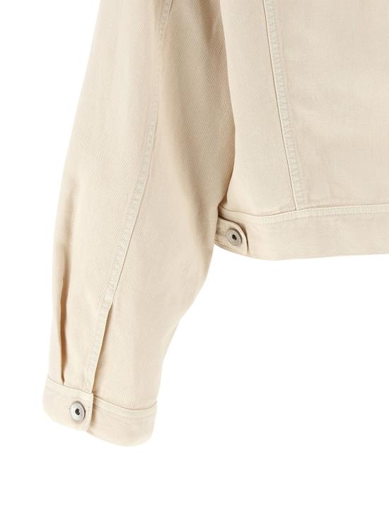 26SS 브루넬로 쿠치넬리 다이 코튼 & 리넨 아우터 재킷 ML9967674C8739 - BRUNELLO CUCINELLI