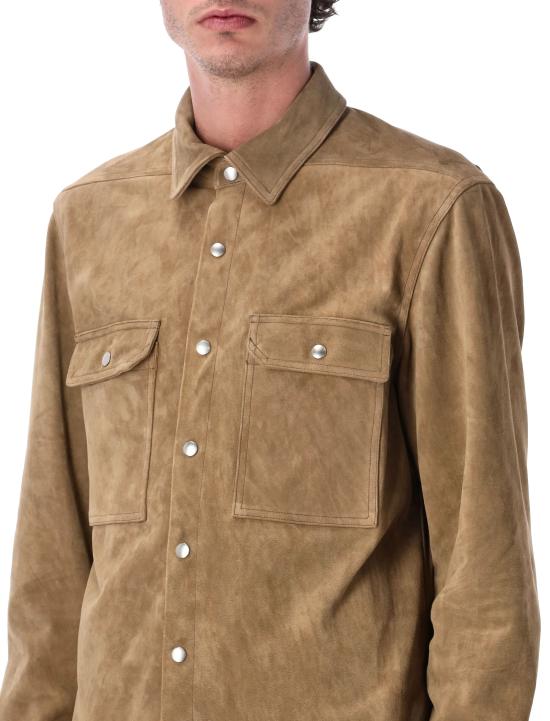 26SS 릭 오웬스 자켓 RR01F2729LCSU 104 SUMI BROWN - RICK OWENS