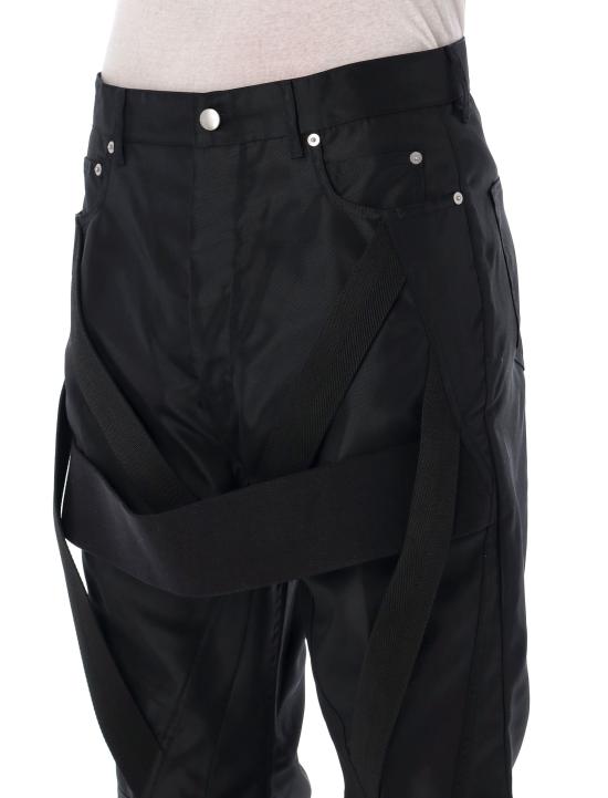26SS 릭 오웬스 스트레이트 팬츠 RR01F2311NCVER4 09 Nero - RICK OWENS
