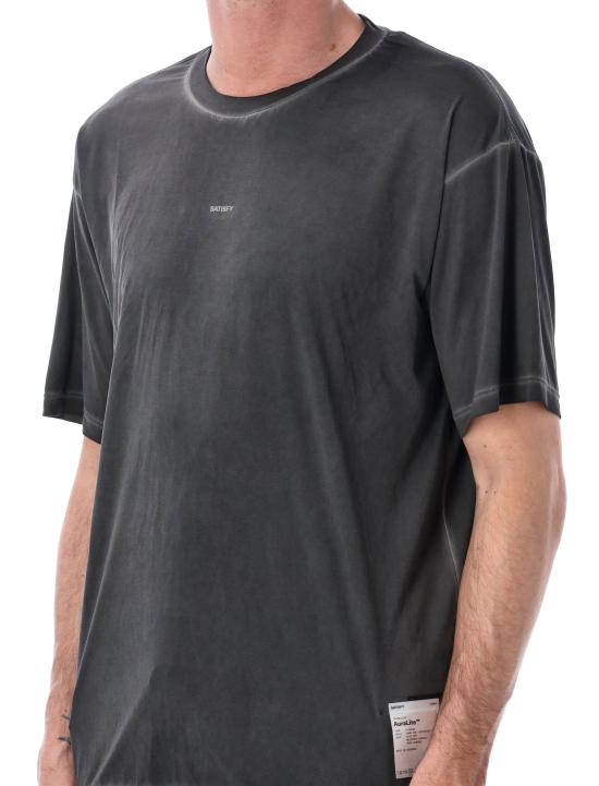 26SS 새티스파이 반팔 티셔츠 1100000D01 PIGMENT BLACK - SATISFY