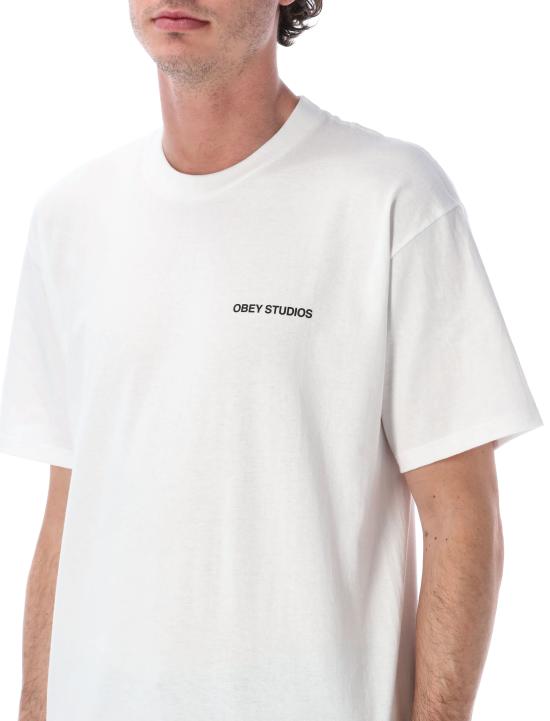 26SS 오베이 반팔 티셔츠 165264343 WHITE Bianco - OBEY