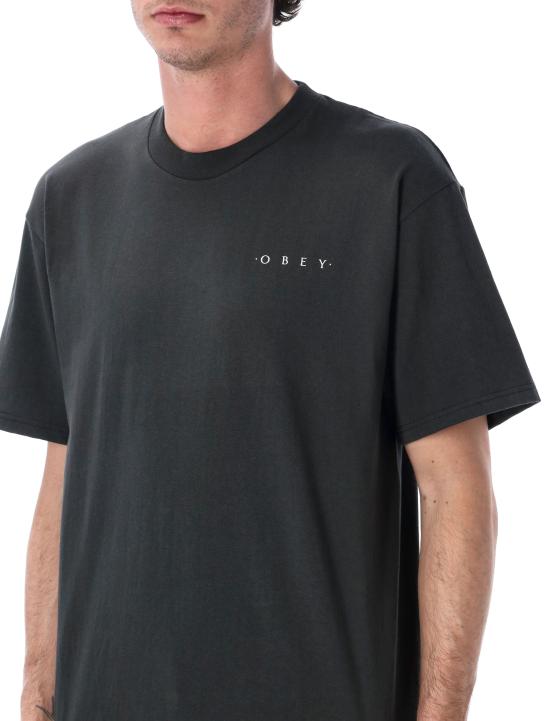 26SS 오베이 반팔 티셔츠 165264332 VB VINTAGE BLACK - OBEY