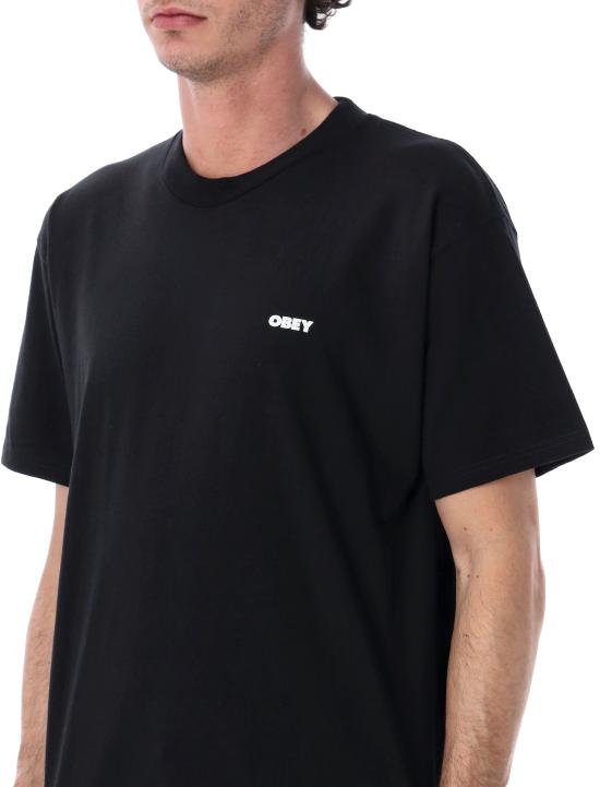 26SS 오베이 반팔 티셔츠 165264330 BLACK Nero - OBEY