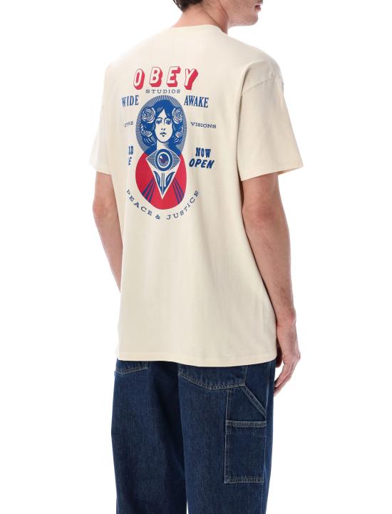 26SS 오베이 반팔 티셔츠 165264330 CREAM Bianco - OBEY