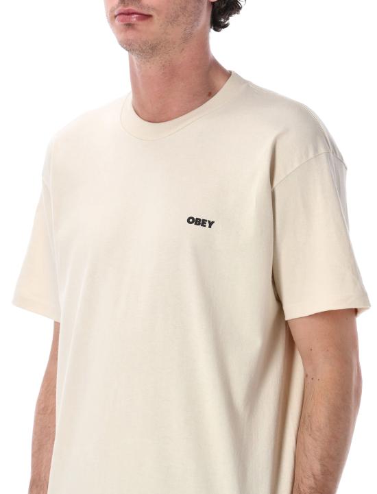 26SS 오베이 반팔 티셔츠 165264330 CREAM Bianco - OBEY