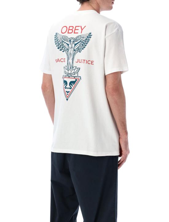 26SS 오베이 반팔 티셔츠 165264299 WHITE Bianco - OBEY