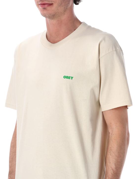 26SS 오베이 반팔 티셔츠 165264298 CREAM Bianco - OBEY