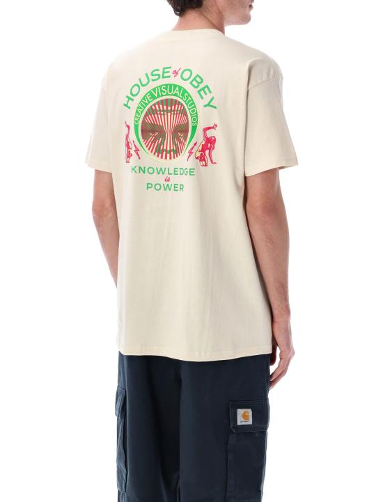 26SS 오베이 반팔 티셔츠 165264298 CREAM Bianco - OBEY