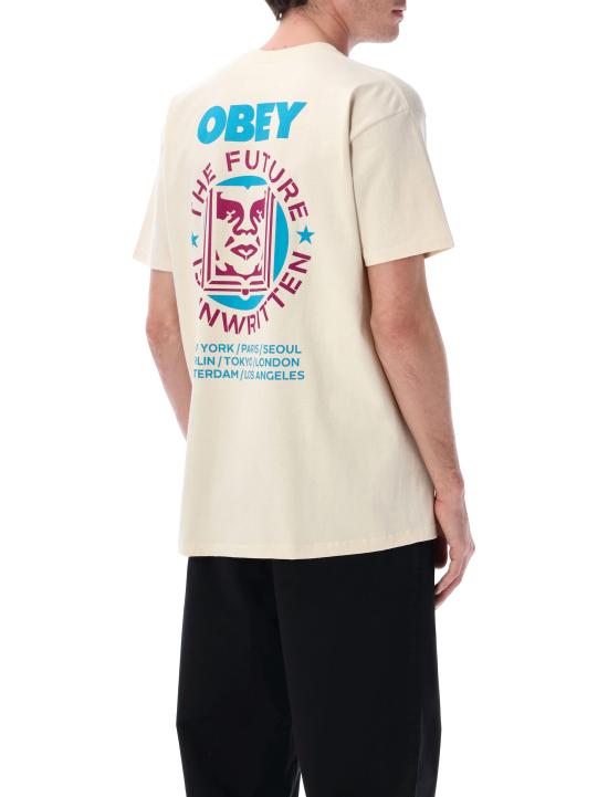 26SS 오베이 반팔 티셔츠 165264297 CREAM Bianco - OBEY