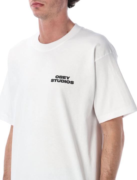 26SS 오베이 반팔 티셔츠 168024320 WHITE Bianco - OBEY