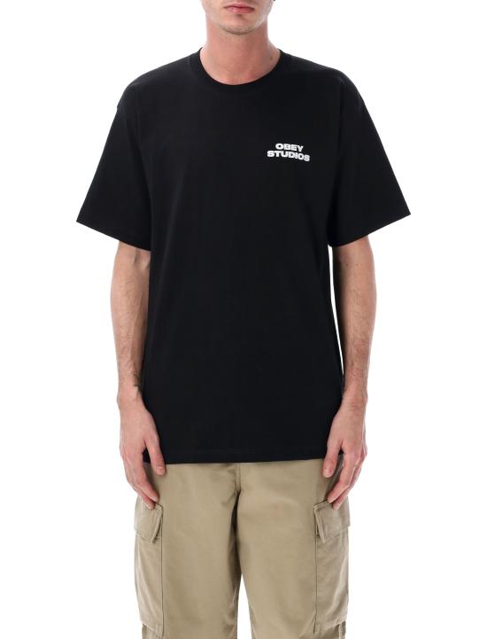 26SS 오베이 반팔 티셔츠 168024320 BLACK Nero