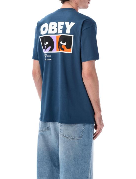 26SS 오베이 반팔 티셔츠 165264344 HB HARBOR BLUE - OBEY
