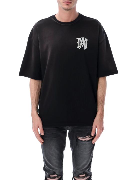 26SS 아미리 반팔 티셔츠 AMTOJR1056 001 Nero