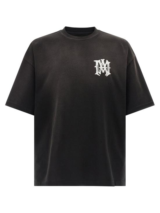 26SS 아미리 반팔 티셔츠 AMTOJR1056 001 Nero