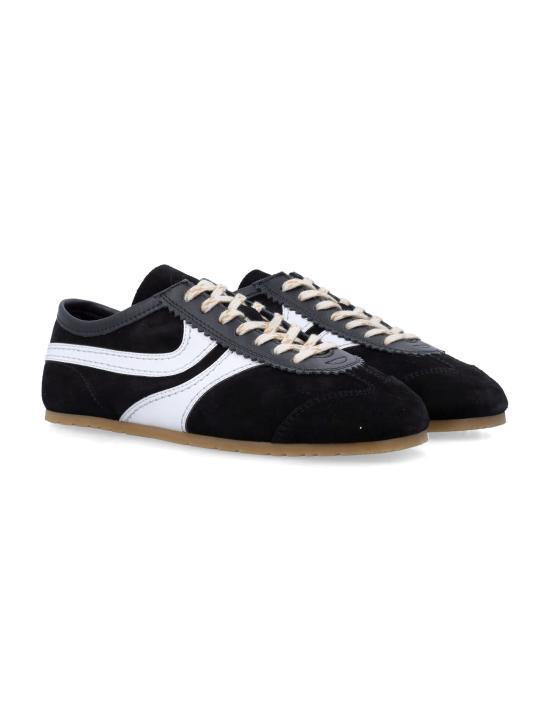 26SS 드리스 반 노튼 스웨이드 스니커즈 2610117220126 998 Nero - DRIES VAN NOTEN