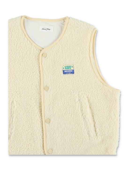 26SS [키즈] 아메리칸 빈티지 베스트 KHOK16EE26ECRU Beige - AMERICAN VINTAGE