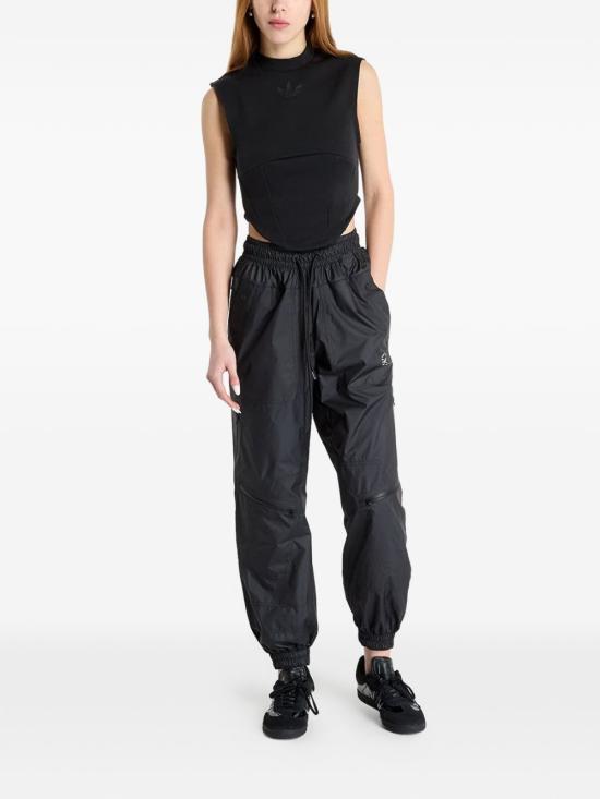 26SS 아디다스 바이 스텔라매카트니 스트레이트 팬츠 JJ0092 BLACK - ADIDAS BY STELLA MCCARTNEY