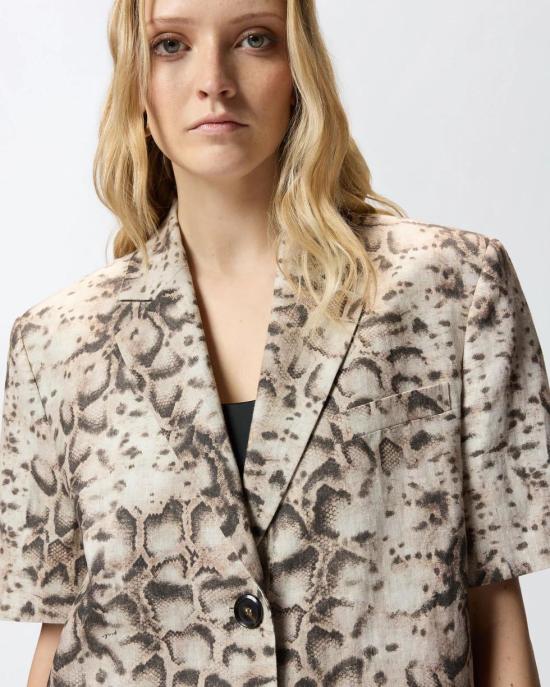 26SS 핑코 수트 자켓 106879A3BL CZ9 Beige - PINKO