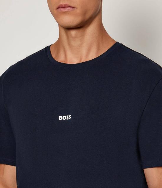 26SS 보스 반팔 티셔츠 50545930 10259900 02 403 Dark blue - BOSS