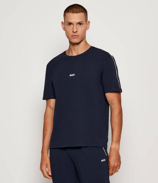 26SS 보스 반팔 티셔츠 50545930 10259900 02 403 Dark blue