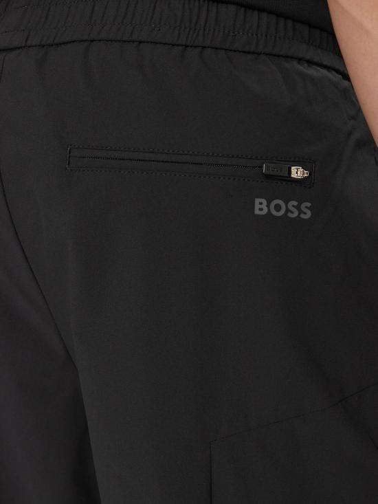 26SS 보스 스트레이트 팬츠 50508339 10247682 01 001 Black - BOSS