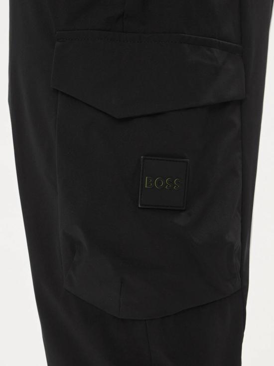 26SS 보스 스트레이트 팬츠 50508339 10247682 01 001 Black - BOSS