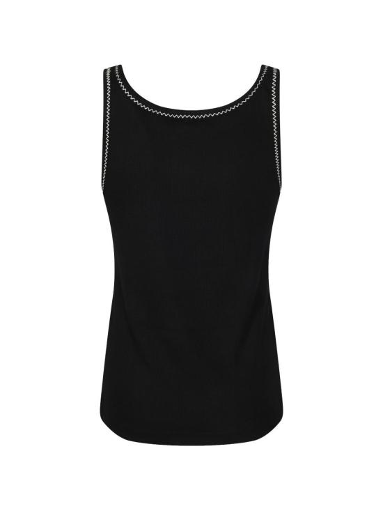 26SS 핑코 민소매 티셔츠 106816A3AL ZZ2 Black - PINKO