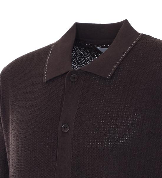 26SS 엔엔07 폴로 티셔츠 2610000017 DEEP TRUFFLE Brown - NN07