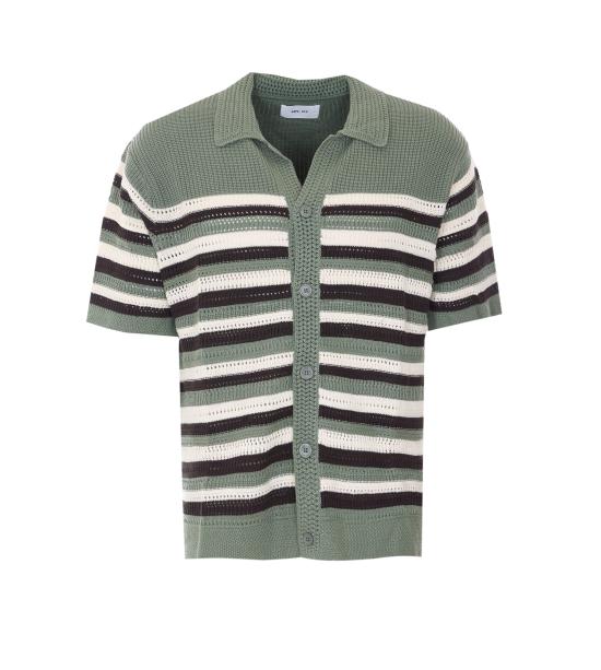 26SS 엔엔07 폴로 티셔츠 2610000066 SEA SPRAY Green