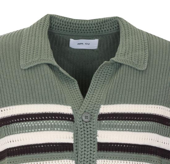 26SS 엔엔07 폴로 티셔츠 2610000066 SEA SPRAY Green - NN07