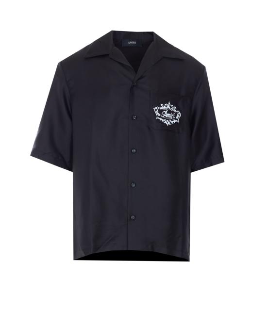 26SS 아미리 셔츠 TOSH1094 BLACK Black