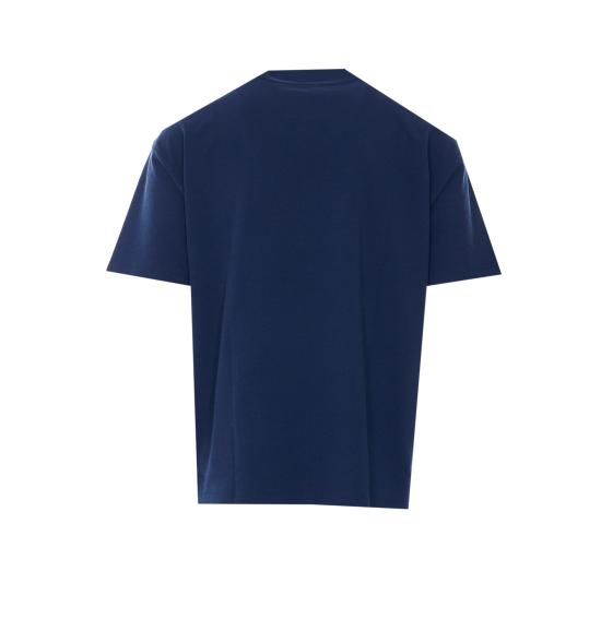 26SS 생로랑 반팔 티셔츠 832941 Y37HC4110 Blue - SAINT LAURENT