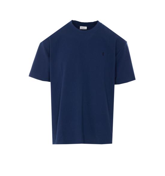26SS 생로랑 반팔 티셔츠 832941 Y37HC4110 Blue