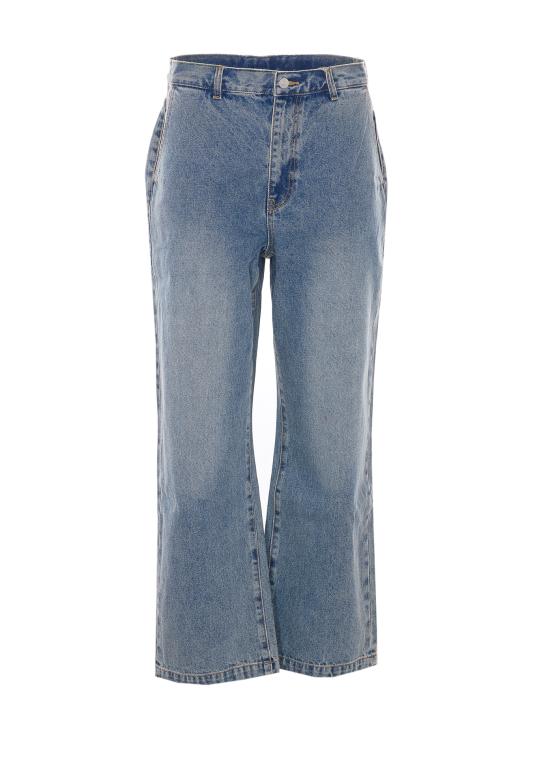 26SS 던스트 데님 팬츠 UDPA6A315B1 GREYISH LIGHT BLUE Blue