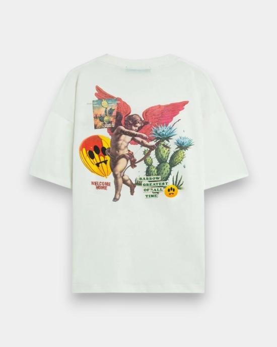 26SS 바로우 반팔 티셔츠 S6BWUATH032 412 Cocco - BARROW