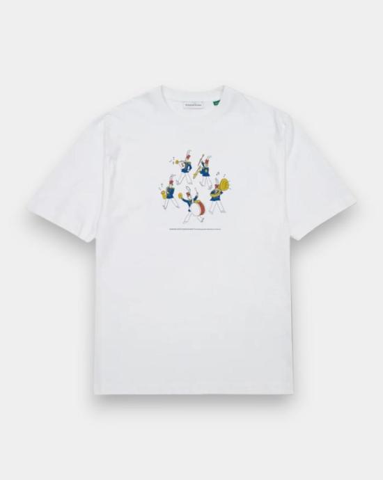 26SS 에드몬드 스튜디오 반팔 티셔츠 BRASS BAND PLAIN WHITEWHITE White
