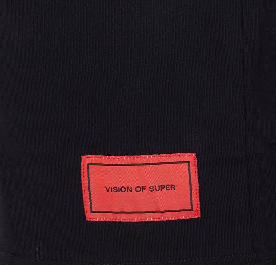 26SS 비전오브슈퍼 반팔 티셔츠 VS077TE BLACK Black - VISION OF SUPER