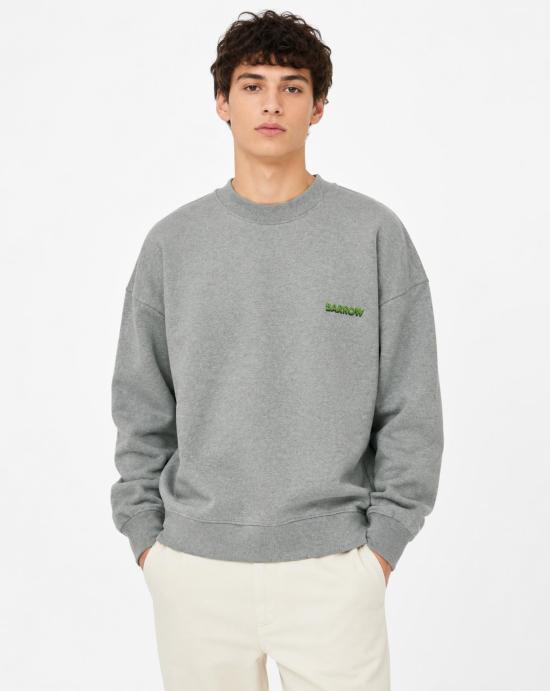 26SS 바로우 긴팔 티셔츠 S6BWUASW088 107 Grey - BARROW