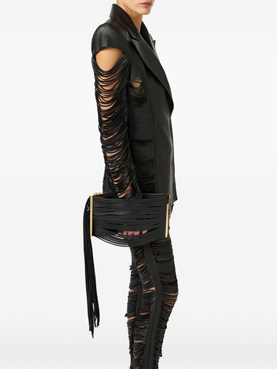 26SS 엘리자베타프랜치 클러치/파우치 BS05N62E2 110 Black - ELISABETTA FRANCHI