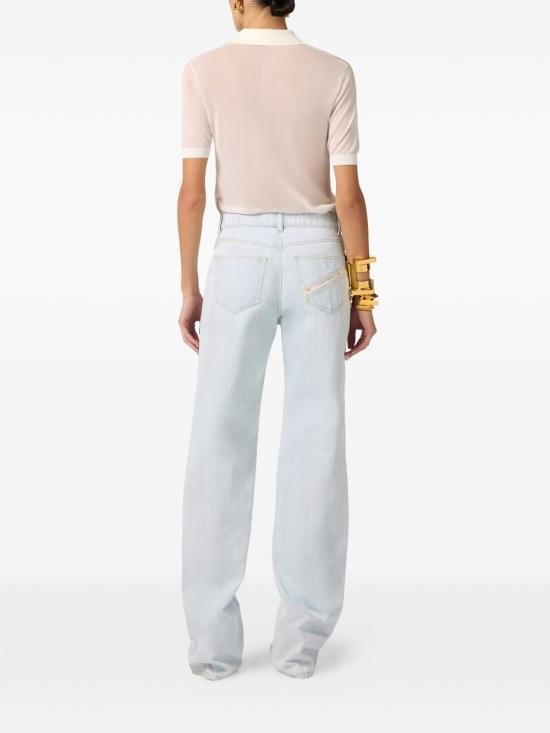 26SS 엘리자베타프랜치 데님 팬츠 PJ32N62E2 FF6 Clear Blue - ELISABETTA FRANCHI