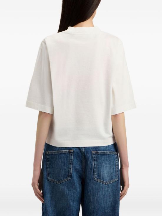 26SS 팜앤젤스 반팔 티셔츠 PWAA079S26JER004 0310 White - PALM ANGELS