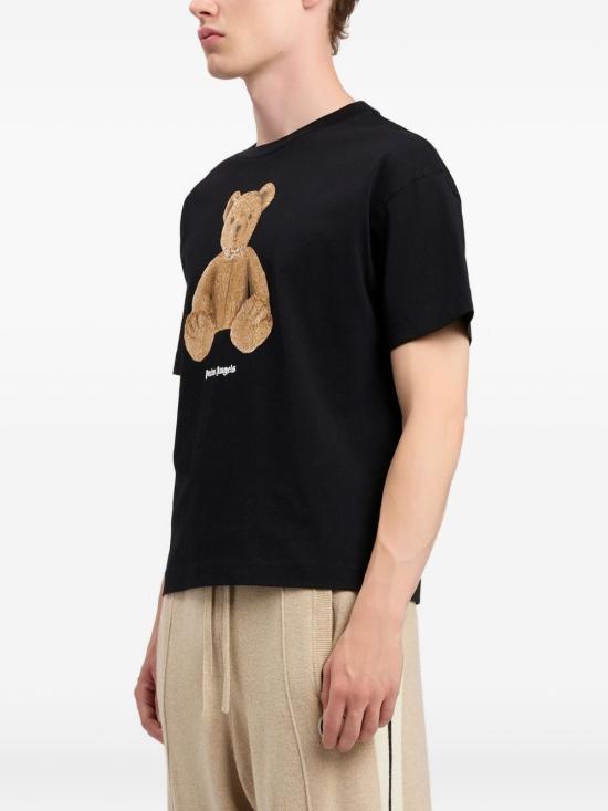 26SS 팜앤젤스 반팔 티셔츠 PMAA109S26JER00A 1060 Black - PALM ANGELS