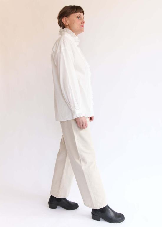  Dopple & Scent 블라우스 도플앤센트 빈티지 레이스  탑 - OTHER BRANDS