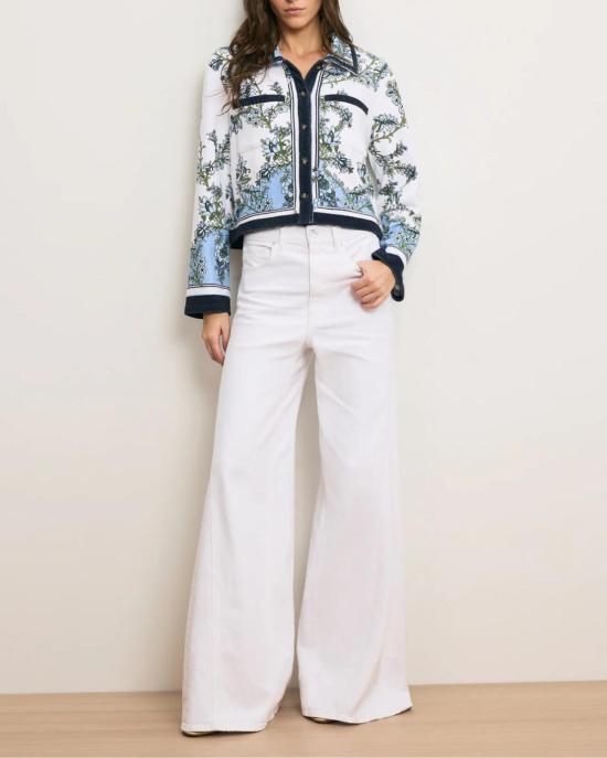  베로니카비어드 가디건 베로니카 비어드 노벨 테리 카디건 블루 제이 멀티 - VERONICA BEARD