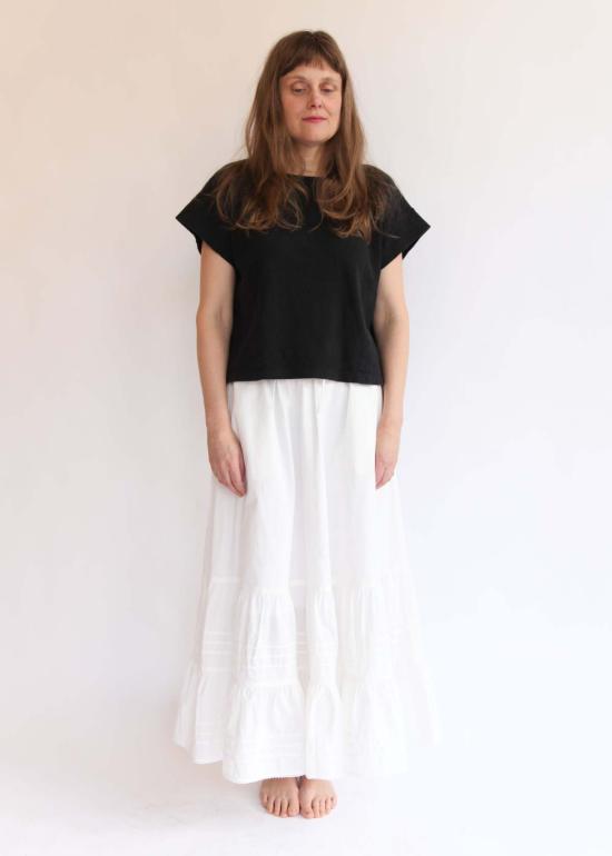  도플 앤 센트 롱 스커트 도플 & 센트 턱 개더드 스커트 - DOPPLE & SCENT