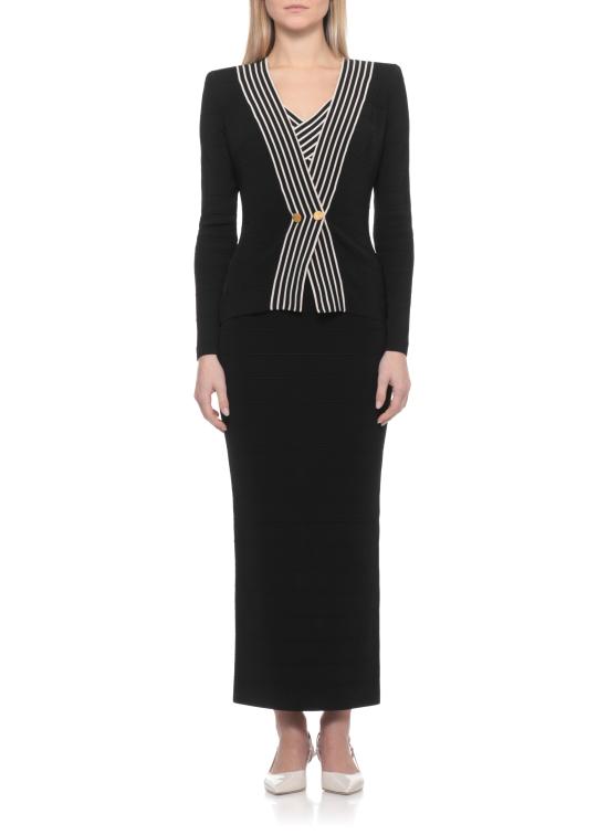 26SS 엘리자베타프랜치 가디건 MK78S61E2 685 Black - ELISABETTA FRANCHI