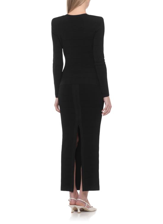 26SS 엘리자베타프랜치 가디건 MK78S61E2 685 Black - ELISABETTA FRANCHI