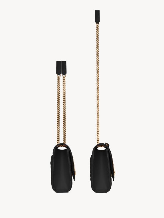26SS 생로랑 엔벨로프 미디움 백 600185BOW91 1000 Nero - SAINT LAURENT