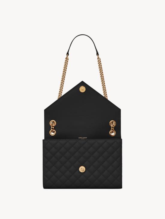 26SS 생로랑 엔벨로프 미디움 백 600185BOW91 1000 Nero - SAINT LAURENT